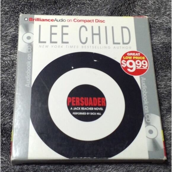 Lee Child Persuader Audiobook CD Abridged Dick Hill Brilliance Audio - Picture 1 of 3